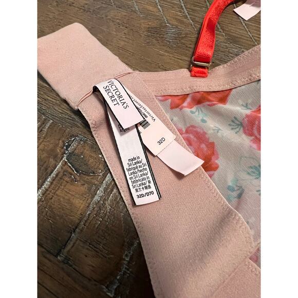 Victoria’s Secret Dream Angels Corset Floral Lace Bra Top NWT Size 32D - Picture 4 of 8